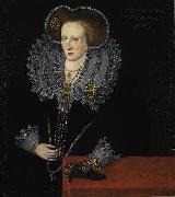 unknow artist Portrait of Agnes Douglas, Countess of Argyll USA oil painting artist